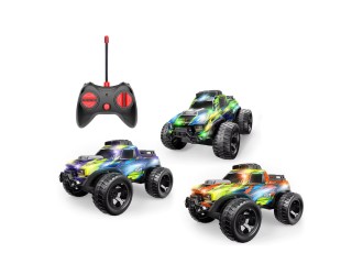 Masina Cross Country cu RC, corp luminos, functia try me, acumulator, rosu, ZJA362021