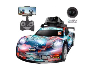 Masina cu camera FPV Racing cu RC, corp luminos, APP control, acumulator, rosu, ZJA362022
