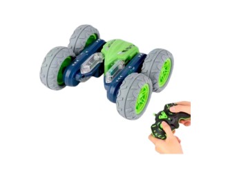 Masina Stunt Performance cu RC, lumini, proiectii, rotatie 360, acumulator, verde, ZJA341219