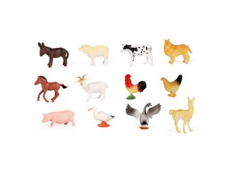 Set 12 figurine Animale Domestice 10 cm, ZJA353051