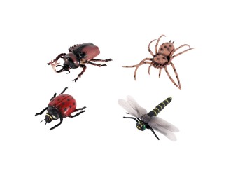 Set 4 figurine Insecte 20 cm, ZJA353076
