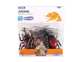 Set 4 figurine Insecte 20 cm, ZJA353076