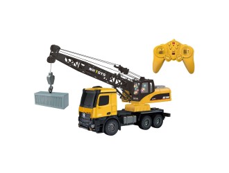 Camion Macara cu telecomanda 2.4G, multifunctionala cu sunete si lumini, carlig matalic, ZJA355741