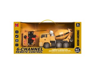 Camion Betoniera cu telecomanda sunete si lumini, ZJA355761