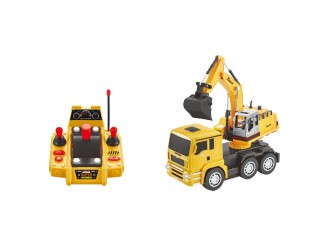 Camion Excavator cu telecomanda sunete si lumini, ZJA355764