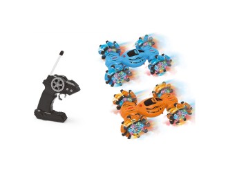 Masina cu telecomanda si lumini 4-drive Stunt Explosive Wheel Car, ZJA355750