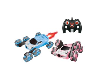 Masina cu 6 roti, telecomanda 2.4G, multifunctionala, Stunt Spray Car, ZJA355785