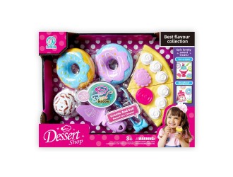 Set de joaca Tort si Donuts cu ustensile, ZJA338384