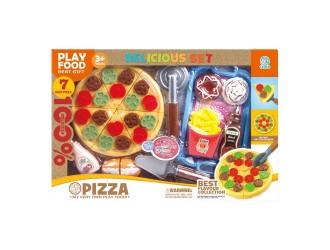 Set de joaca Pizza cu Cartofi pai si accesorii, ZJA332988