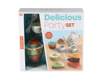 Set de ceai pentru copii cu deserturi de jucarie, ZJA288800