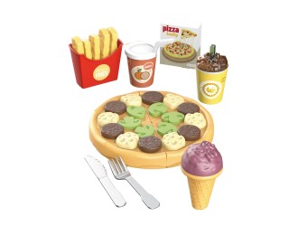 Set de joaca Pizza si fast food, ZJA288802