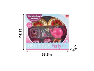 Set de ceai pentru copii cu tort si donuts, ZJA330127