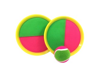 Joc Prinde mingea cu velcro, diverse culori, ZJA029442