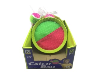 Joc Prinde mingea cu velcro, diverse culori, ZJA029442