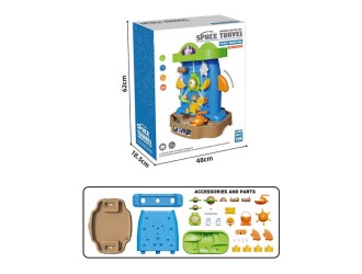 Jucarie pentru apa sub forma de racheta cu accesorii, ZJA357863