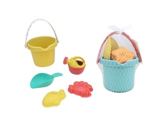 Set Galeata cu jucarii de plaja 5 el. (diverse culori), ZJA313199