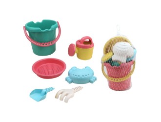 Set Galeata cu jucarii de plaja 6 el. (diverse culori), ZJA313223