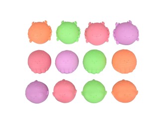 Minge pentru joc cu apa  8 cm din silicon, cu gauri, diverse forme si culori., ZJA358106