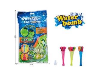 Set cu baloane pentru apa multicolore, plastic umplere rapida, ZJA129557