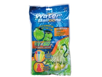 Set cu baloane pentru apa multicolore, plastic umplere rapida, ZJA129557