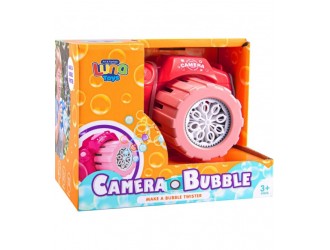 Jucarie de facut baloane de sapun Camera foto, roz, ZJA199110