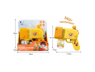 Pistol de facut baloane de sapun Girafa galbena, ZJA335703