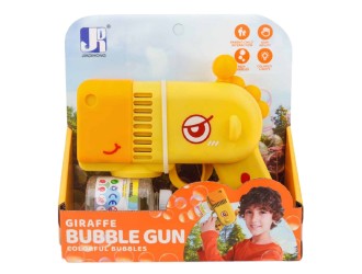 Pistol de facut baloane de sapun Girafa galbena, ZJA335703