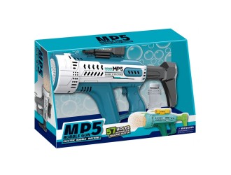 Pistol de facut baloane de sapun electric cu 57 orificii si lumini, ZJA358304
