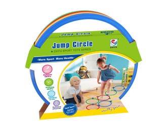 Set Joc de sarit cu cercuri multicolore, ZJA289564