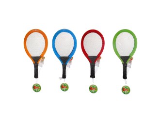 Set palete badminton textile cu luminite, diverse culori, ZJA341732