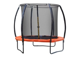 Trambulina cu suport si plasa de protectie 182 cm D, 163 cm H, fara scara, ZJA365221