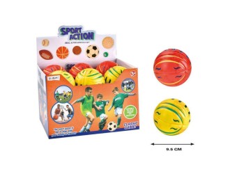 Minge Fotbal din spuma 9,5 cm diverse culori, ZJA360948