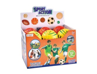 Minge Fotbal din spuma 9,5 cm diverse culori, ZJA360948