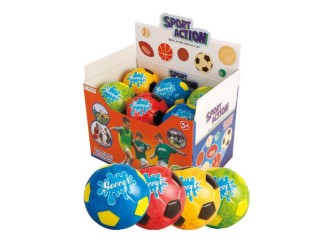 Minge Fotbal din spuma 10 cm diverse culori, ZJA360924