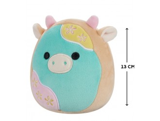 Jucarie de plus 13 cm, Cornelius, vacuta pastelata, Squishmallows