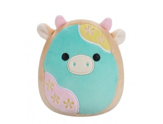 Jucarie de plus 13 cm, Cornelius, vacuta pastelata, Squishmallows