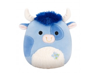Jucarie de plus 19 cm, Bermayeh, taur albastru, Squishmallows