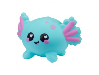 Jucarie antistres squishy Smooshzees, seria Luvzees - Axolotl Noodle