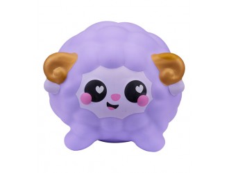 Jucarie antistres squishy Smooshzees, seria Luvzees – Berbecut Willow