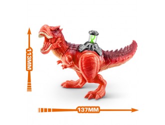 Jucarie interactiva cu sunete Tiranozaur, Robo Alive Dino DNA, Zuru