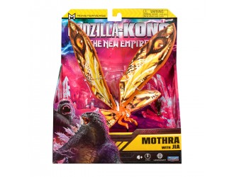 Figurina cu articulatii Mothra cu Jia 15 cm seria Godzilla x Kong, The New Empir