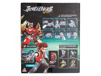 Set de joaca-transformer seria Blast Charge, Hellstorm, Screechers Wild! S5 L1