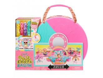 Set de joaca cu papusa L.O.L. Surprise! seria Hair Beads Salon