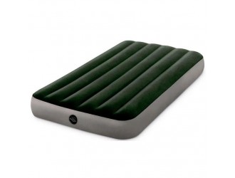 Saltea gonflabila Intex Prestige Downy, Tehnologie Fiber-Tech, Single Size, 99 x 191 x 25 cm, max. 136 kg, Suprafata Catifelata