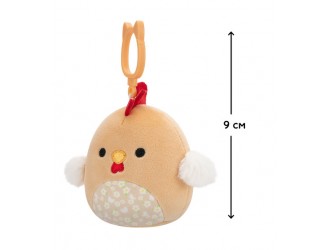 Breloc jucarie de plus 9 cm, Cocosel Rutie, Squishmallows