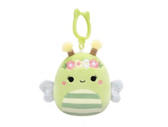 Breloc jucarie de plus 9 cm, Albinuta Sybil, Squishmallows