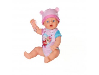 Papusa bebelus Emma Baby Born, 43 cm, cu functii mecanice