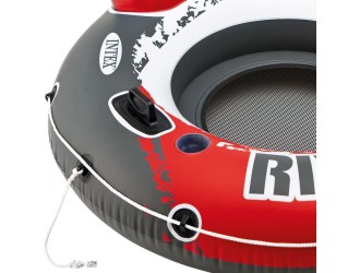 Cerc gonflabil “River run” cu minere si suport spate, D 135 cm, pana la 100 kg , INTEX