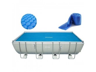 Husa solara pentru piscina cu cadru dreptunghiular 400x200cm (378x186cm, 160 microni (150g/m2)), INTEX