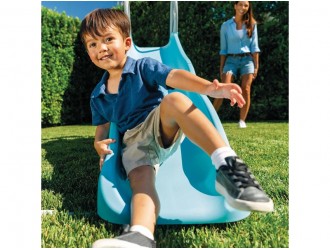 Tobogan pentru copii 196x119x84cm, de la 3 la 10 ani, INTEX